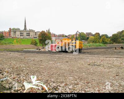 Shrewsbury Town Football stadium demolished in 2008 Stock Photo