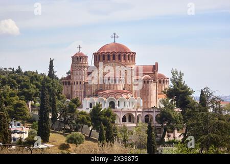 Thessaloniki, greek city region of Macedonia in northern Greece landmark Agios Pavlos Church of Saint Paul Stock Photo