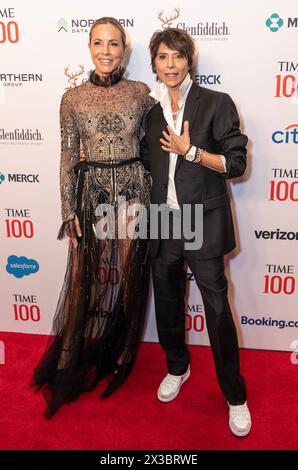 Dominique Crenn and Maria Bello attend the Tapas Magazine ‘chef of the ...