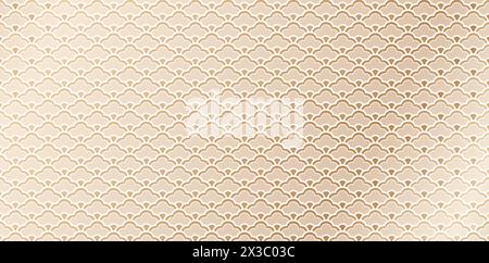 abstract geometric background, seamless chinese pattern golden colors isolated white backgrounds for fabric, textiles, book cover, wrapping paper Stock Vector