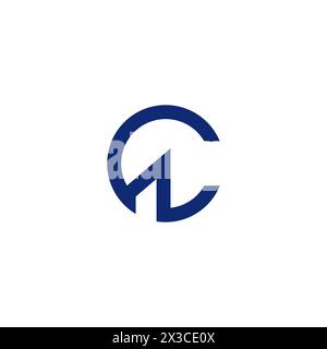 CN Logo Initial Suitable for Building Logo Stock Vector