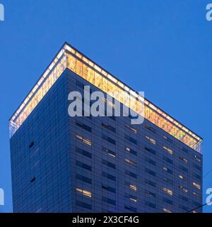 Vienna, Austria - Sofitel Vienna Stefansdom by Jean Nouvel (rooftop canopy by artist Pipilotti Rist) Stock Photo