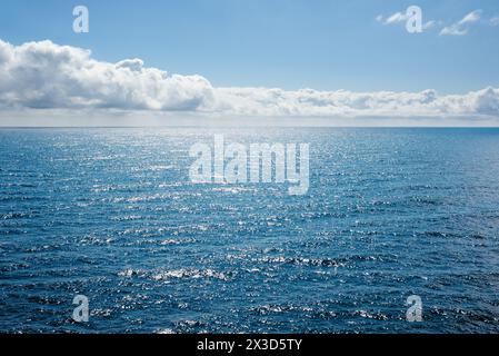 Blue sky and sea Stock Photo