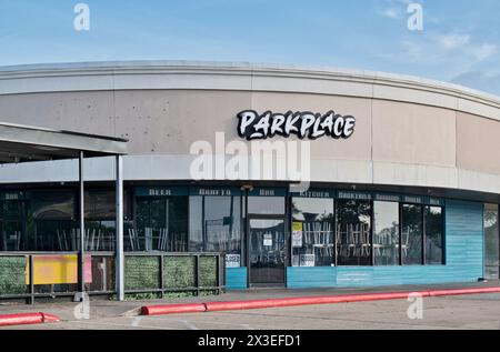 Houston, Texas USA 04-07-2024: Park Place 249 restaurant bar storefront business company exterior. Stock Photo