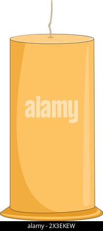 Candle vector illustration Stock Vector