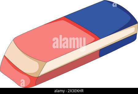Vector non-dust eraser Stock Vector