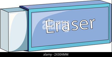 Eraser vector illustration Stock Vector