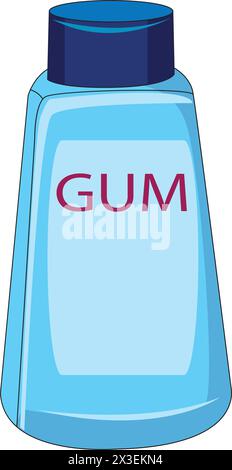 Gum vector illustration Stock Vector
