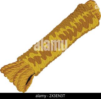 Rope vector illustration Stock Vector