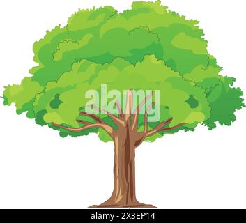 Tree vector illustration Stock Vector
