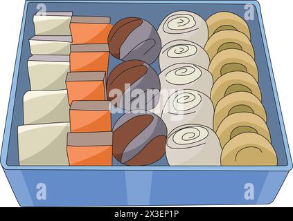 Sweets vector illustration Stock Vector