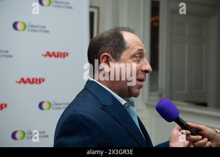 Jason Kravits attends The Creative Coalition's Right To Bear Arts Gala Benefit Dinner at The Madison Hotel in Washington, DC on April 26, 2024. (Photo by Annabelle Gordon/Sipa USA) Credit: Sipa USA/Alamy Live News Stock Photo