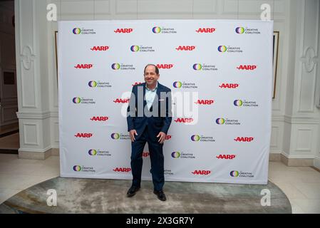 Jason Kravits attends The Creative Coalition's Right To Bear Arts Gala Benefit Dinner at The Madison Hotel in Washington, DC on April 26, 2024. (Photo by Annabelle Gordon/Sipa USA) Credit: Sipa USA/Alamy Live News Stock Photo