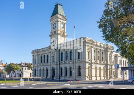 Waitaki District Council Building (former Post Office), Thames Street, Oamaru, Otago, South Island, New Zealand Stock Photo