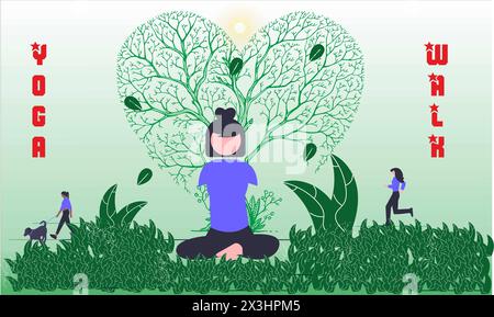 Yoga Stock Vector