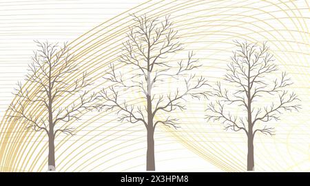 Tree Art Stock Vector