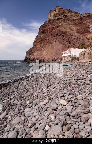 Tasarte on the Atlantic coast of Gran Canaria Stock Photo