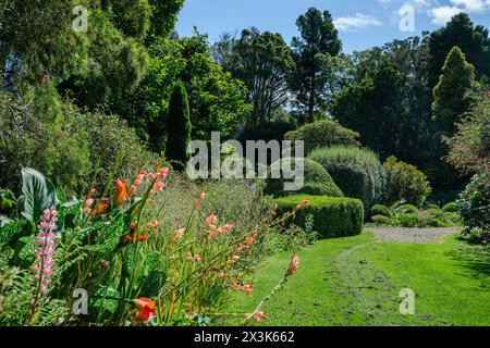 Hollard Gardens, Kaponga, near Stratford, Taranaki Region, North Island, New Zealand Stock Photo