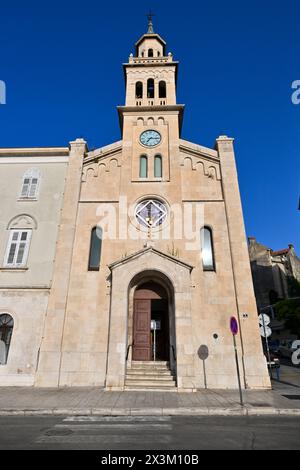 Church and Convent of Saint Francis in Split, Croatia. Stock Photo