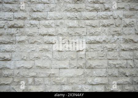 wall made of facing bricks . Background texture Stock Photo