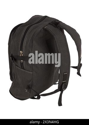 Big backpack for travel isolate on a white background Stock Photo
