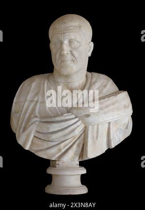 Maximinus Thrax or Maximinus I. Roman emperor Gaius Julius Verus Maximinus Stock Photo