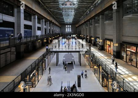 The Interior Turbine Hall of Battersea Power Station, Battersea, London, England Stock Photo