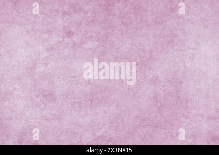 Painted pink grungy  concrete background texture. Abstract  wallpaper, shabby stone wall, vintage stucco surface, studio backdrop Stock Photo