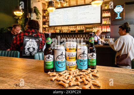 Innis and Gunn lager beer Stock Photo
