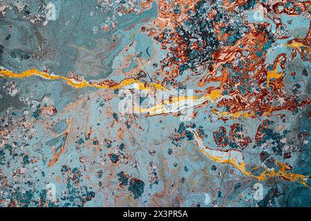 background of natural stone with a bright pattern Stock Photo