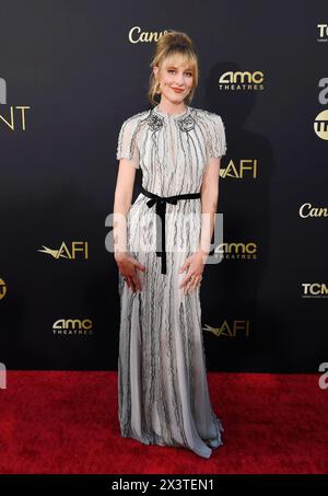 HOLLYWOOD, CALIFORNIA - APRIL 27: Hannah Leder attends the 49th AFI