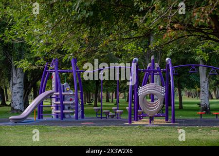 parque del Cidacos, Calahorra, La Rioja , Spain, Europe Stock Photo