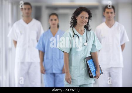 Doctors and nurses Stock Photo
