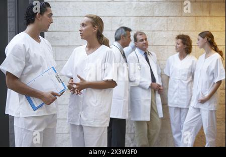 Doctors and nurses Stock Photo