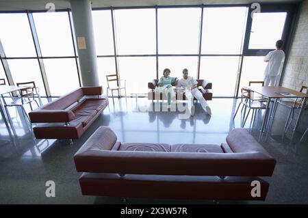 Doctors and nurses´ resting room Stock Photo - Alamy