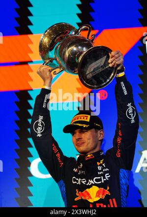 File photo dated 02-03-2024 of Max Verstappen, whose dominance of Formula One must be 'celebrated and not chastised', former team boss Otmar Szafnauer has said. Issue date: Monday April 29, 2024. Stock Photo