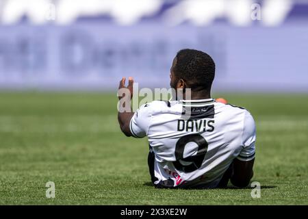 Keinan Davis (Udinese) during the Italian Serie A match between Bologna ...