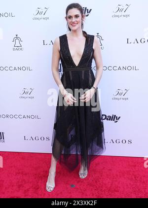 Los Angeles, USA. 28th Apr, 2024. Caroline Fiss arrives at The Daily Front Row's 8th Annual Fashion Los Angeles Awards held at The Beverly Hills Hotel in Beverly Hills, CA on Sunday, ?April 28, 2024. (Photo By Sthanlee B. Mirador/Sipa USA) Credit: Sipa USA/Alamy Live News Stock Photo