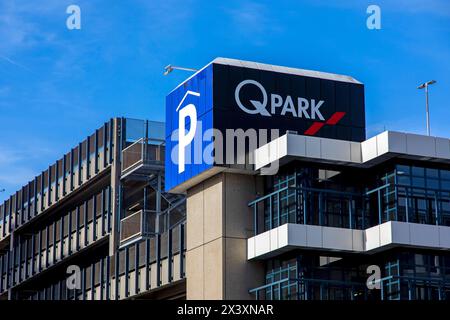 Europe, Nederlands. Eindhoven. Q Park Stock Photo