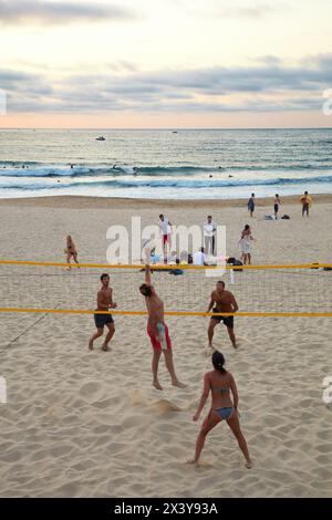 Zurriola Beach, Donostia, San Sebastian, Gipuzkoa, Basque Country, Spain Stock Photo