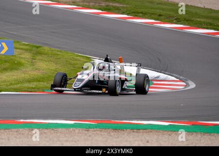 Deagen FAIRCLOUGH 7 Hitech Pulse-Eight Qualifying Donington Park at Donington Park, Derby, England on 27 April 2024. Photo by Chris Williams. Editoria Stock Photo