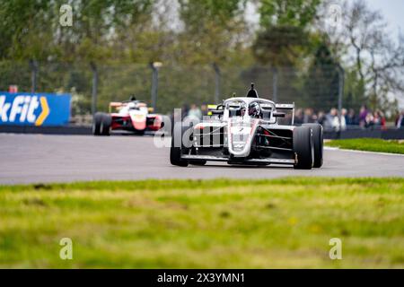 Deagen FAIRCLOUGH 7 Hitech Pulse-Eight Qualifying Donington Park at Donington Park, Derby, England on 27 April 2024. Photo by Chris Williams. Editoria Stock Photo