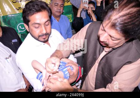 Lala Rasheed Pathan District Health Officer (DHO), Dr. Lala Jaffar Pathan administrates ...