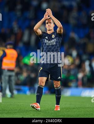 Lucas Vazquez Of Real Madrid Reacts During The Spanish League Laliga Ea Sports Football Match