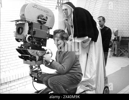 British actress VANESSA REDGRAVE  on the set of THE DEVILS 1971 Director KEN RUSSELL Novel ALDOUS HUXLEY  Production Design DEREK JARMAN Costume Design SHIRLEY RUSSELL Director of Photography DAVID WATKIN Russo Productions / Warner Brothers Stock Photo