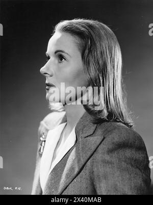 British actress ANN TODD in a portrait from DAYBREAK 1948 Director COMPTON BENNETT Play MONCKTON HOFFE Music BENJAMIN FRANKEL Sydney Box Productions / GFD Stock Photo