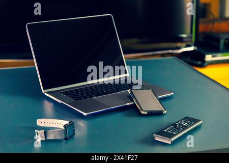 Still life on the theme of the right to disconnect Stock Photo