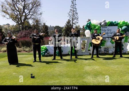 Toluca Lake, USA. 29th Apr, 2024. The Mariachi Band attends The George Lopez Foundation 17th Annual Celebrity Golf Classic at the Lakeside Country Club in Toluca Lake, CA on April 29, 2024. (Photo by Corine Solberg/SipaUSA) Credit: Sipa USA/Alamy Live News Stock Photo