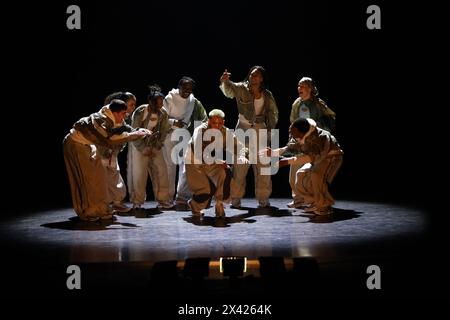 London, UK. 28th Apr, 2024. Boy Blue: Cycles, World Premiere, Barbican Theatre 30th April- 4th May Credit: Sahara Williams/Alamy Live News Credit: Sahara Williams/Alamy Live News Stock Photo