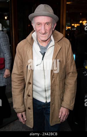 Paris, France. 29th Apr, 2024. Rufus attending the 140th anniversary of Les Deux Magots in Paris, France on April 29, 2024. Photo by Aurore Marechal/ABACAPRESS.COM Credit: Abaca Press/Alamy Live News Stock Photo